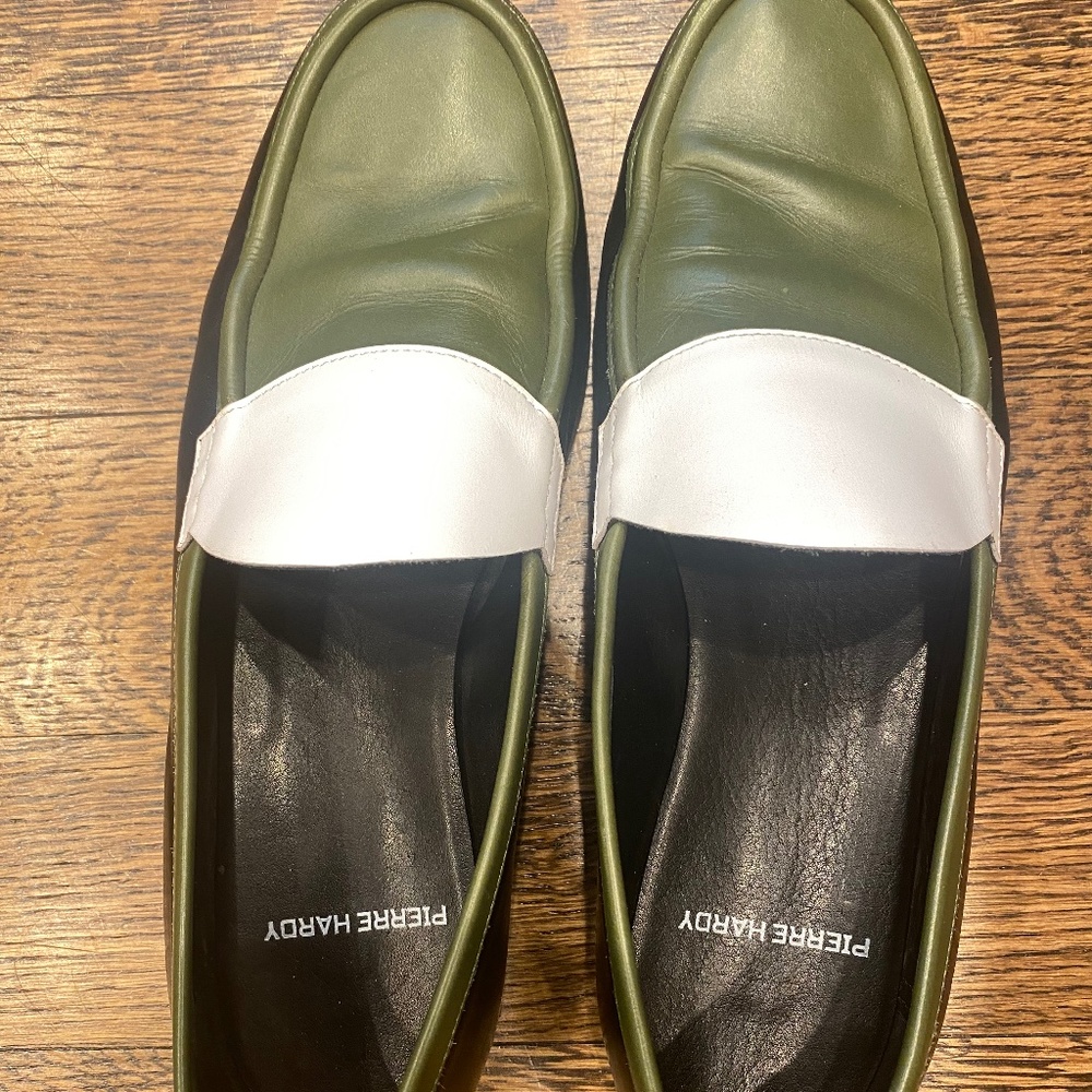 Pierre Hardy (designer for Hermes) loafers size 38/7.5US  EUC -- PRICE DROP!!!!